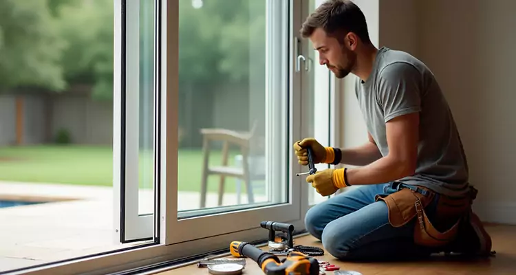 Squeaky Sliding Patio Doors in Millbrae, CA
