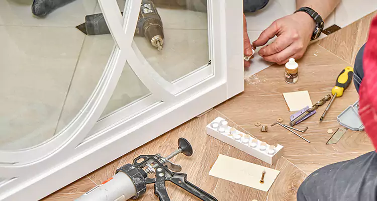 Interior Patio Door Casing Repair in Millbrae, CA