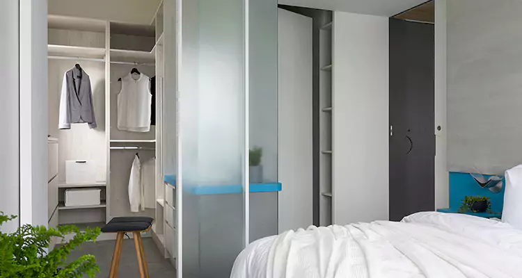 Closet Door Bi Fold Installation in Millbrae, CA