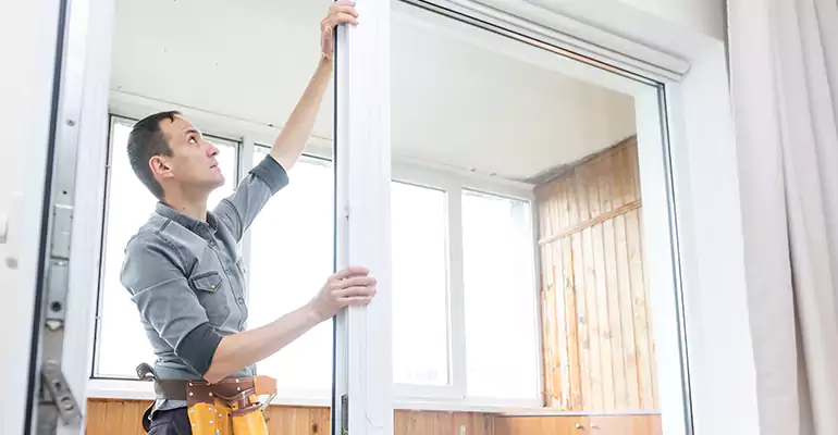 Aluminum Storefront Door Repair in Millbrae, CA
