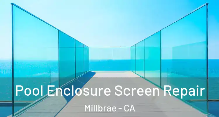  Pool Enclosure Screen Repair Millbrae - CA