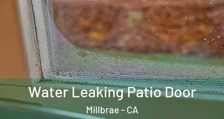  Water Leaking Patio Door Millbrae - CA